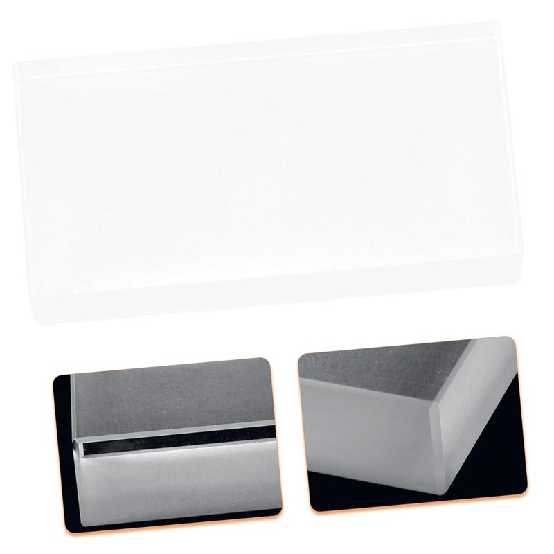 Frosted Glass Block Rectangular Physics Optics Refraction Experiment Teaching Tool - Image 3